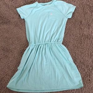 Abercrombie kids turquoise dress